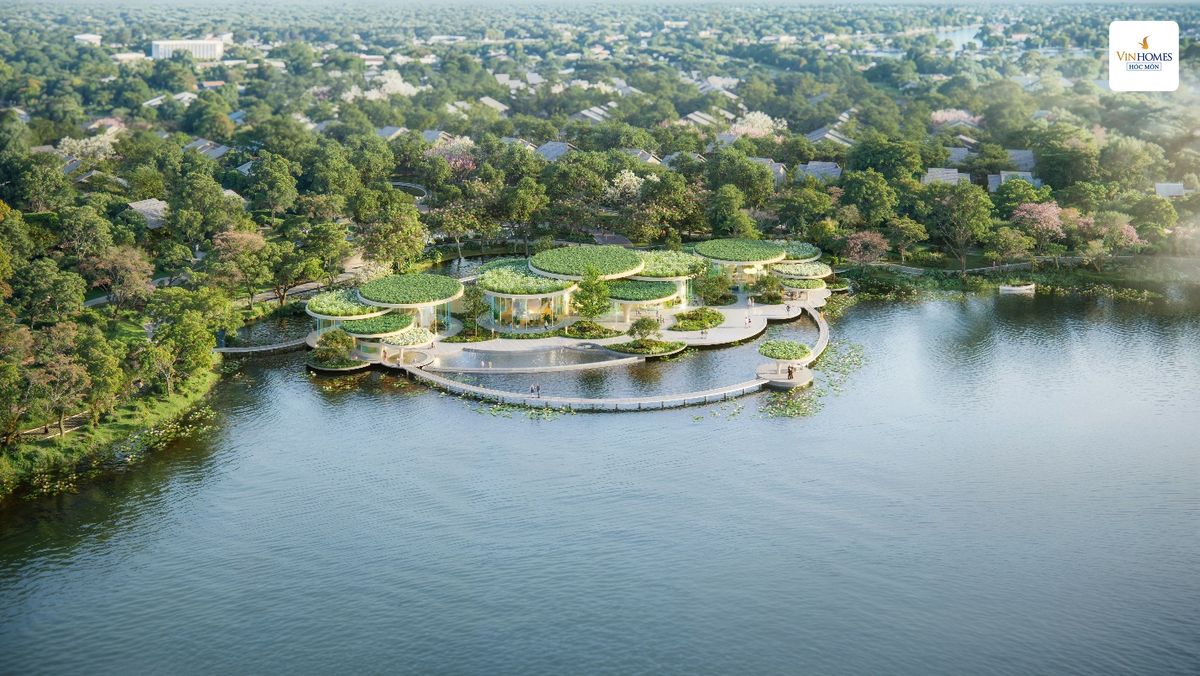 phoi canh du an eco retreat long an