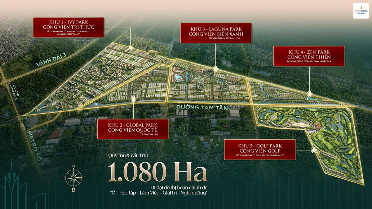cac phan khu vinhomes hoc mon