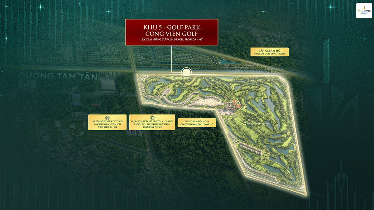phan khu cong vien golf