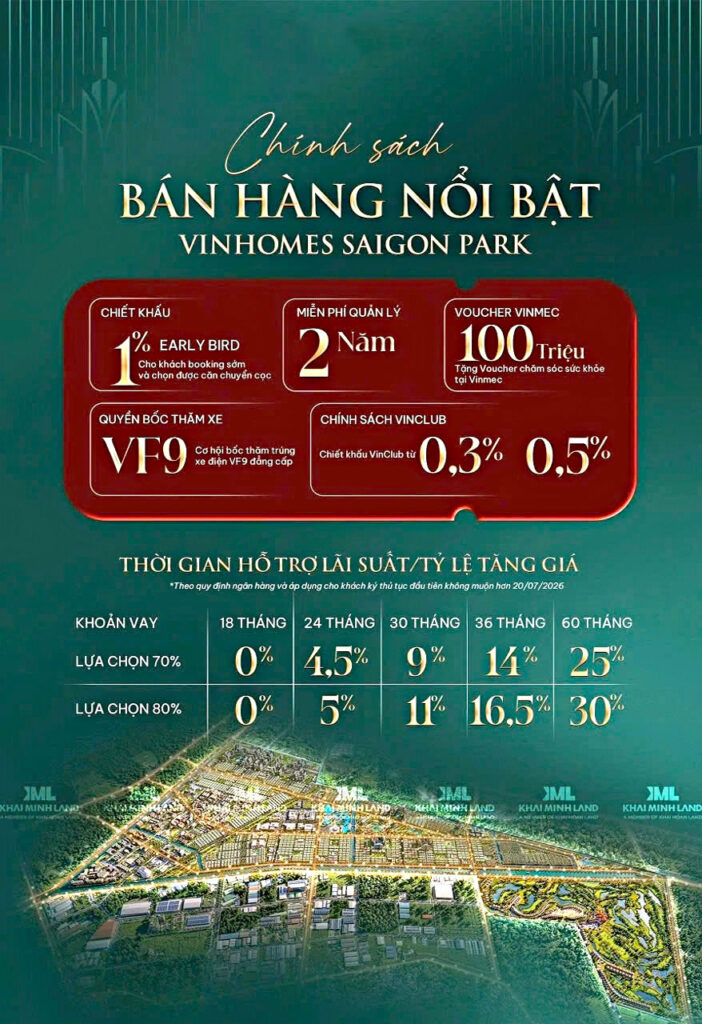 chinh sach ban hang vinhomes saigon park